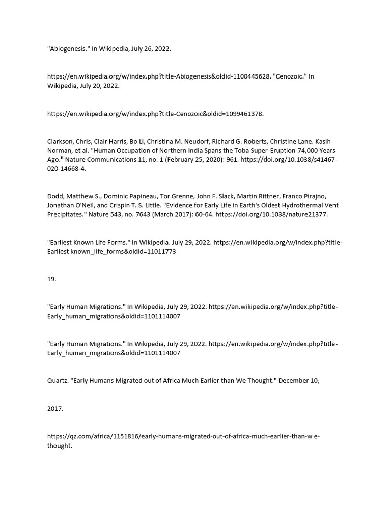 Out of Africa PDF Homo Human Evolution