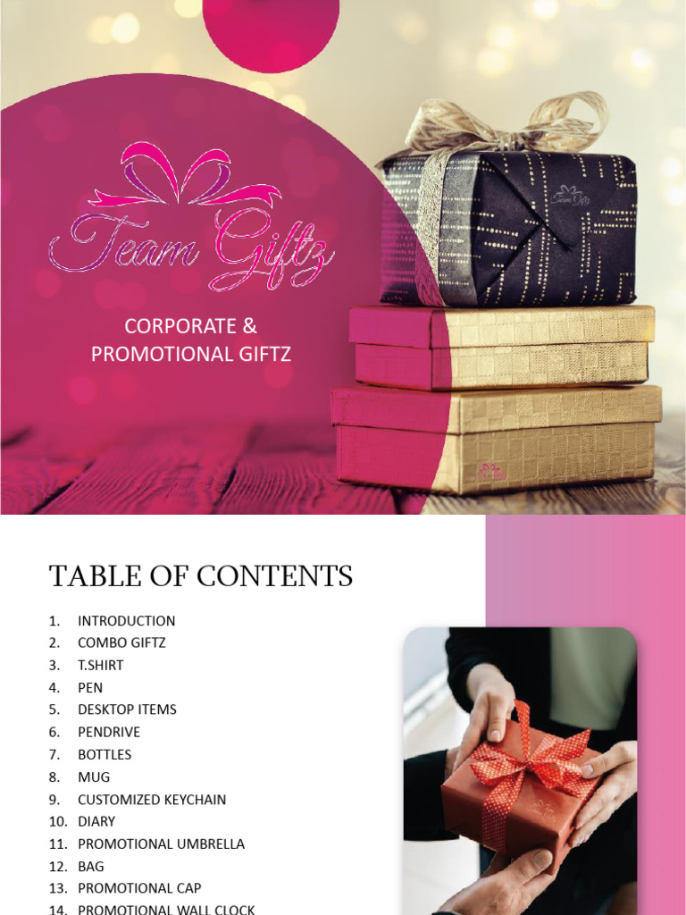 Team Giftz Catalog | PDF | Laptop | Mug