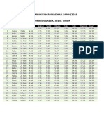 Jadwal Imsakiyah