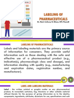 M6 Pharmaceutical Labels