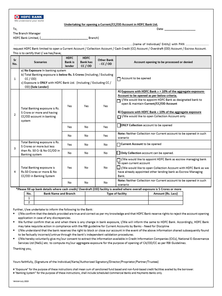 Mid current account pdf transaction account personal finance
