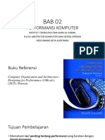 Bab 02 - Performansi Komputer