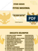PKN - Identitas Nasional - Klaim Batik