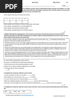 Unit Test 5A Basic Level