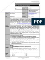 EE625 SatelliteCommunications