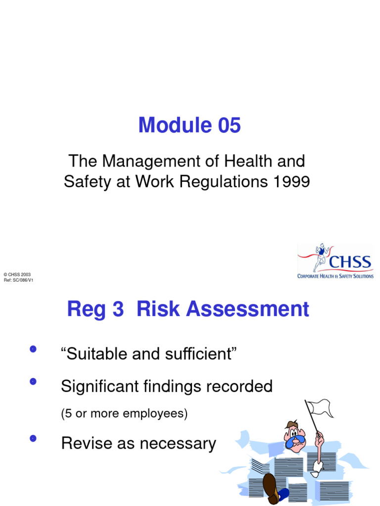 Module05 Management of Health and Safety at Work Regulations PDF