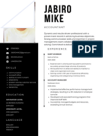 Jabiro Mike CV Resume