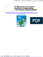 Full Solutions Manual To Accompany Fundamentals of Engineering Economics 2Nd Edition 9780132209601 PDF Docx Full Chapter Chapter