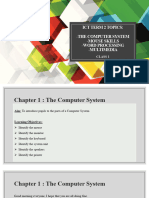 Class 1 Week 1 Lesson Plan - Ict & Games