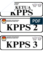 Persiapan KPPS 14