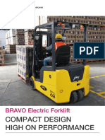 Compact Design High On Performance: BRAVO Electric Forklift