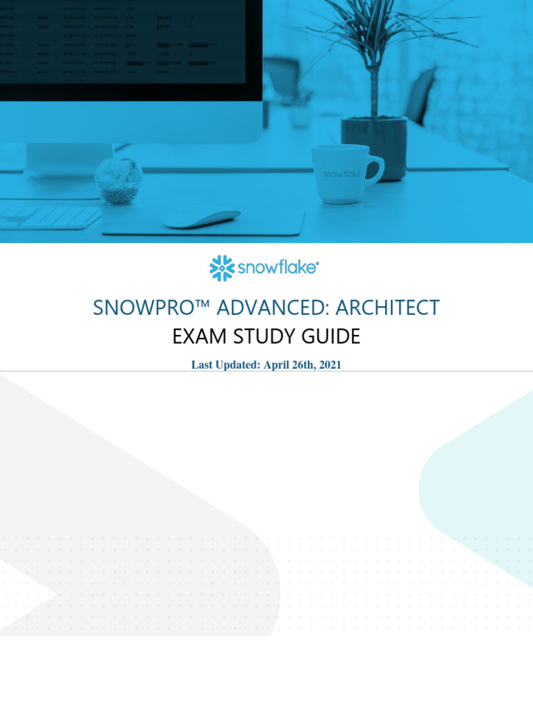 Snowpro™ Advanced Architect Exam Study Guide PDF Databases