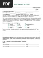 Room Rental Agreement 20