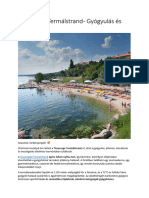 Tiszacsege Termálstrand - Gyógyulás És Szórakozás