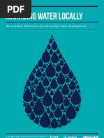 Download Managing Water Locally An essential dimension of community water development by Oxfam SN70540963 doc pdf