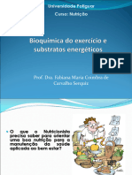 Aula - Bioquímica e Substratos Enrgéticos