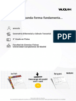 Wuolah Free Tema 03 Segunda Forma Fundamental Curvatura Media y Curvatura Gaussiana