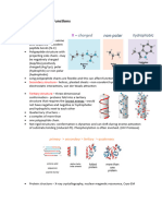 Proteins and Their Functions