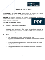 Contract - of - Employment 2 - 032251