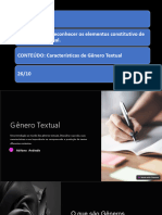 Genero-Textual 1 Série