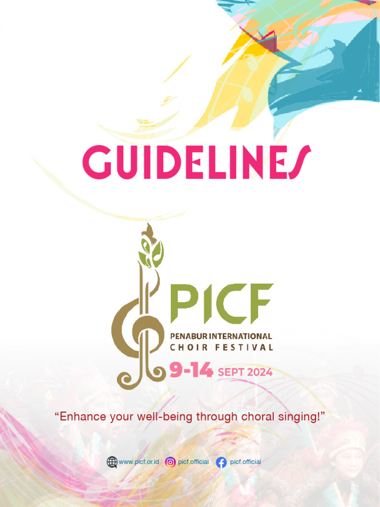 PICF 2024: Enhance Well-Being Through Choir | PDF | Choir | Songs