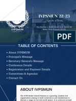 Prospectus IVPSMUN Brochure