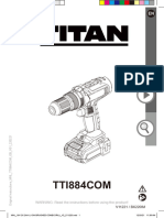 Titan TTI884COM Drill User Guide