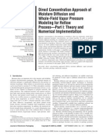 Direct Concentration Approach of Moisture Diff N Whole Field Vapor