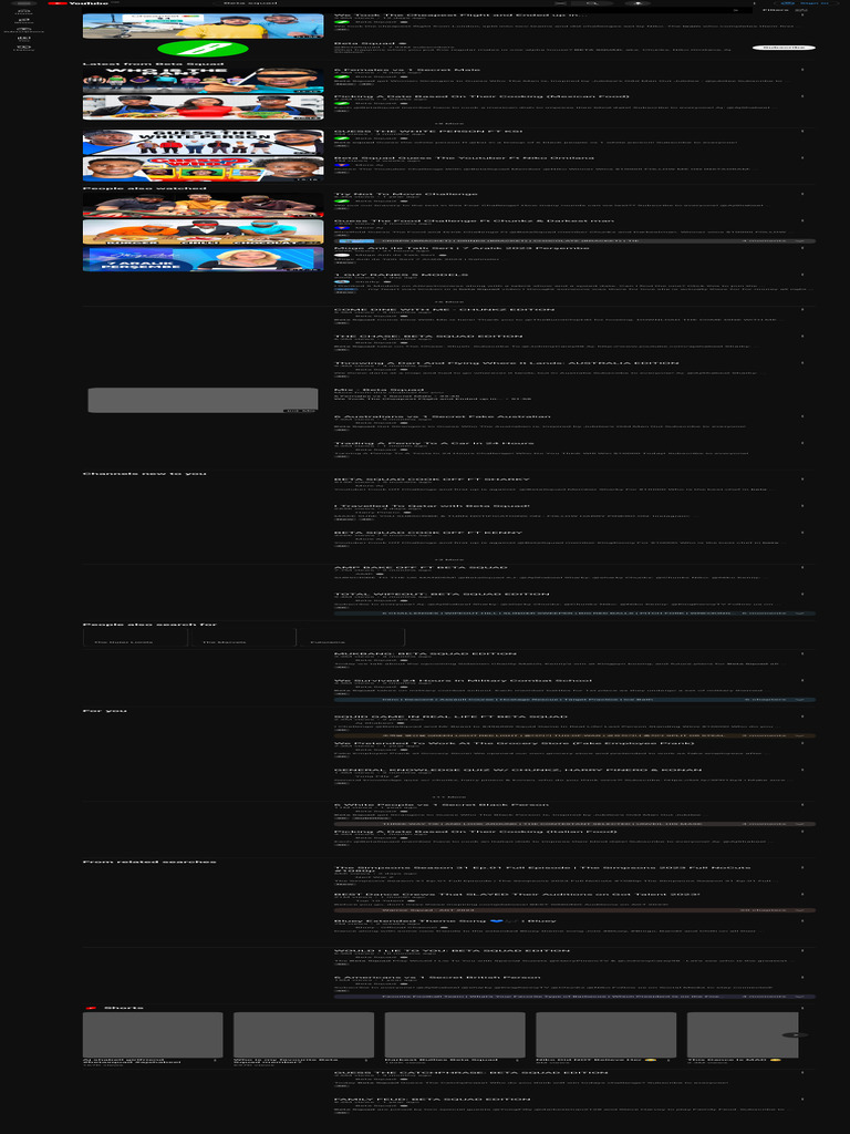 Beta Squad Youtube Pdf You Tube