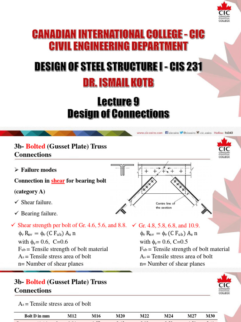Bolted Truss Connections Design | PDF | Truss | Structural Engineering