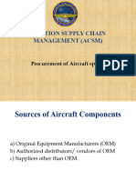 Procurement of Aircraft Spares