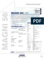 Magni 575 Product Data Sheet | PDF | Chemical Processes | Industrial ...