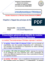 Thermodynamique Chimique Cours-03