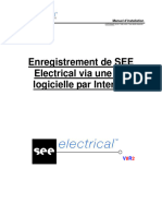 SEE Electrical - Enregistrement Via Une Clé Logicielle Par Internet