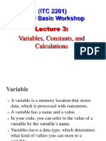 Virtual Basic Lecture 3