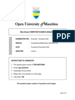 Computational Mathematics