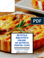 Retetele Bibliotecii Online de Nutritie Pentru Copii