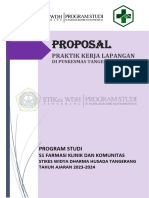 Proposal Pengajuan PKL Puskesmas Tangerang Selatan