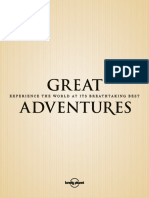 Great Adventures Experience The World at Its Breathtaking Best (Lonely Planet)