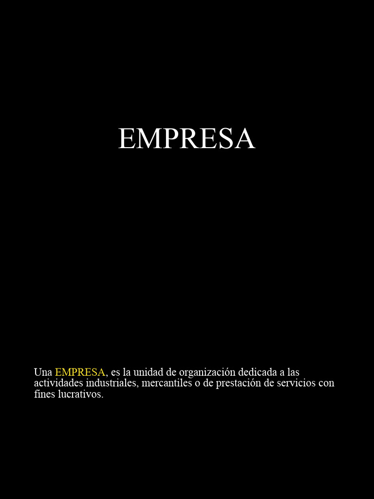 Definiciones Econom a De La Empresa EVAU PDF Business Finanzas 
