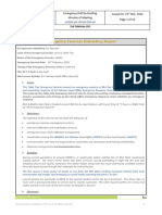 Emergency Drill Debriefing Report