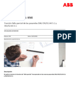 Nota Tecnica - SB - 26102021-KNX-022 - Funcion Fallo Parcial de Las Pasarelas DALI