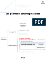 Gisements Tardimagmatiques Part 1