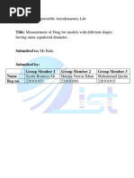 NACA 0012 Airfoil Lift and Drag Analysis | PDF | Lift (Force) | Drag ...