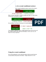 The Structure of A Second Conditional Sentence and Exercises