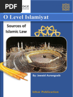 Sources of Islamic Law.... Book 1 UPDATED