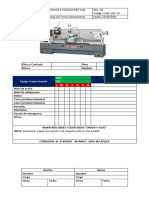 Chec-List-19 Torno Convencional