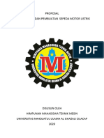 Proposal Sepeda Listrik