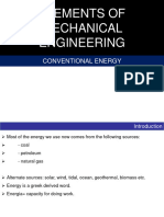 Conventional and Non Conventional Energy Sources