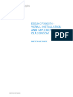 ES524CPX00074 - VxRail Installation and Implementation - Classroom - Participant Guide PDF